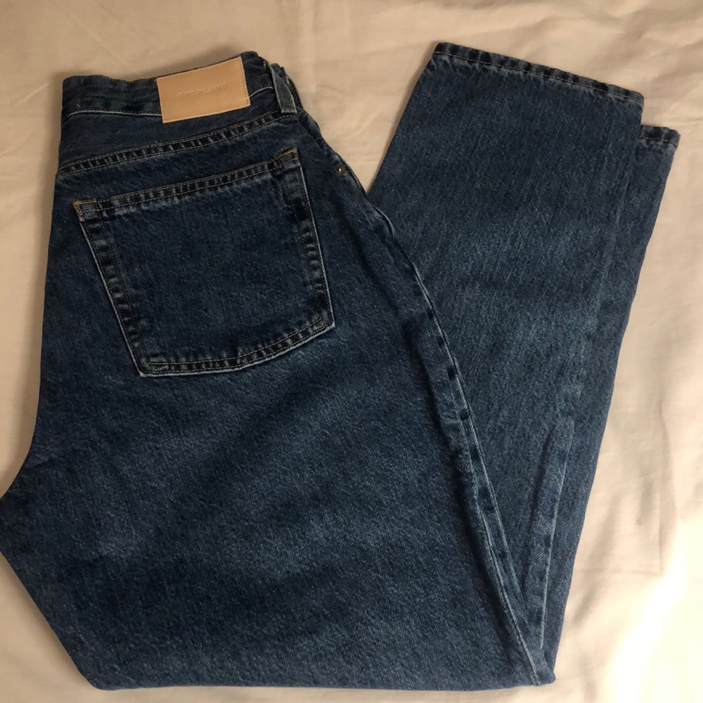 Everlane Women’s The Curvy 90’s Cheeky Straight Jean 100 Organic Cotton - 29 Reg
